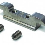 Keeper and hook for sliding handle